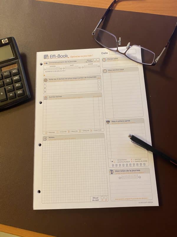 Le bloc-notes d'Effi-Book (lot de 5 blocs) – Image 2